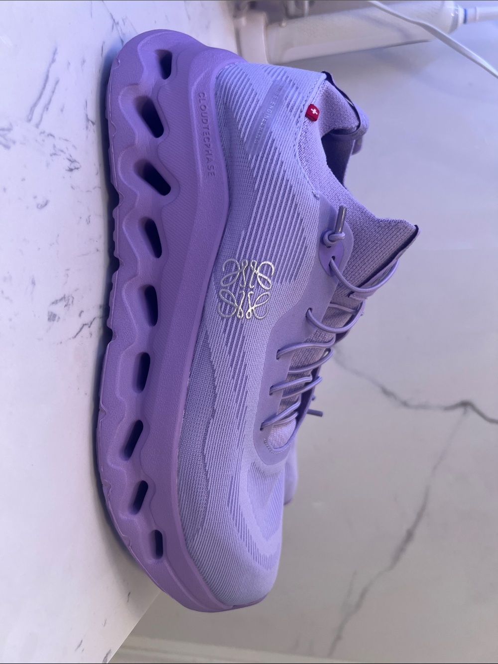 Loewe Lavender Women's Athletic Sneakers - Picture 5 of 9